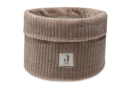 Jollein Commodemandje | Cloudy Rib | Milky Coffee