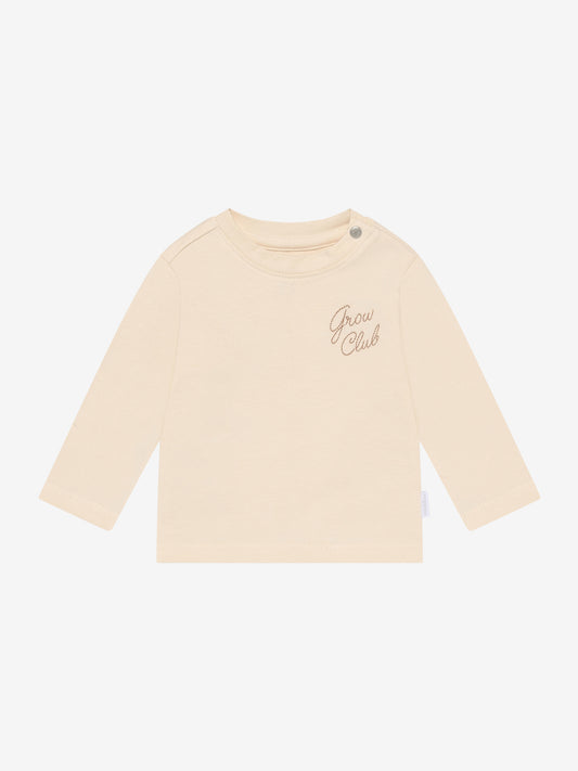 Noppies T-Shirt | Lange Mouw | Buttercream