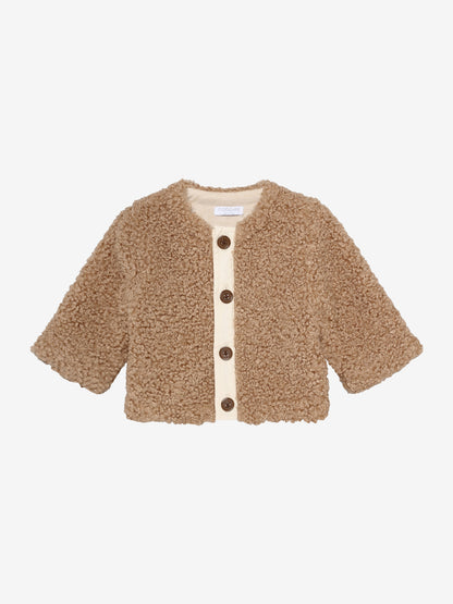 Noppies Vest | Brush | Bruin | Teddy