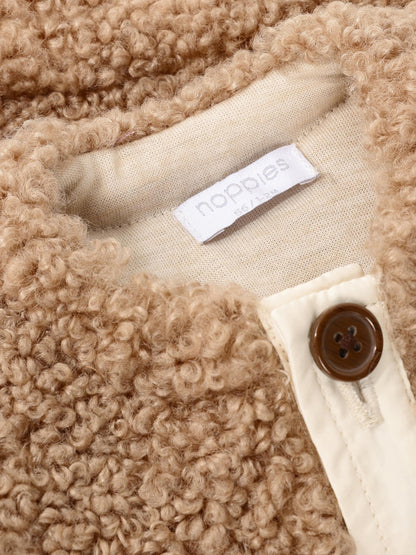 Noppies Vest | Brush | Bruin | Teddy