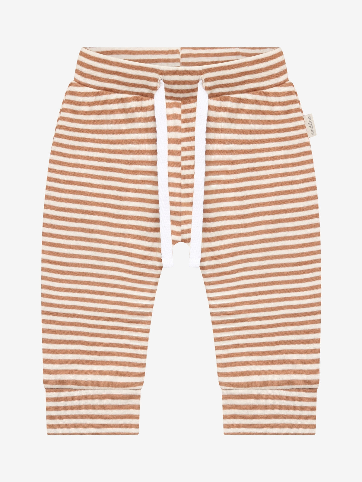 Noppies Loose Fit | Broekje | Gestreept | Mocha Mousse | Bruin