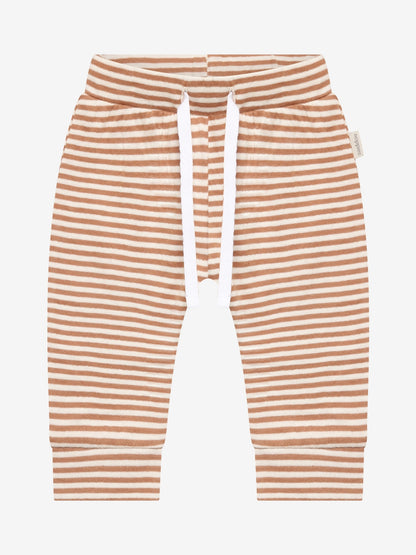 Noppies Loose Fit | Broekje | Gestreept | Mocha Mousse | Bruin