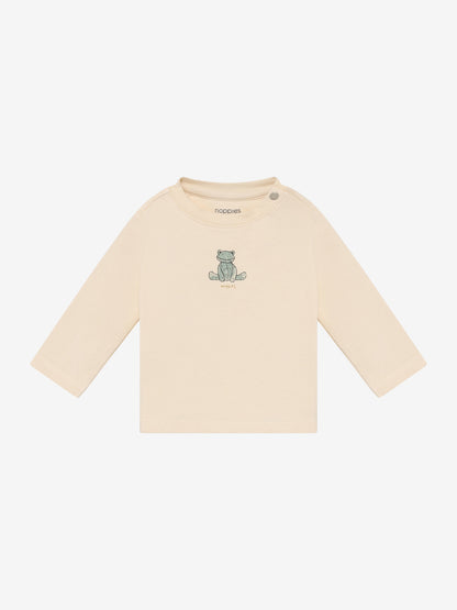 Noppies T-Shirt | Lange Mouw | Buttercream | Beige | Print