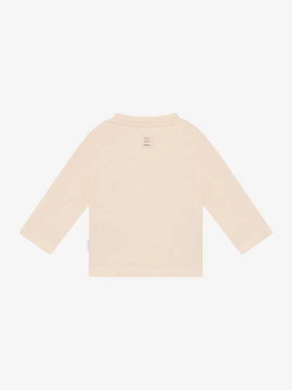 Noppies T-Shirt | Lange Mouw | Buttercream | Beige | Print
