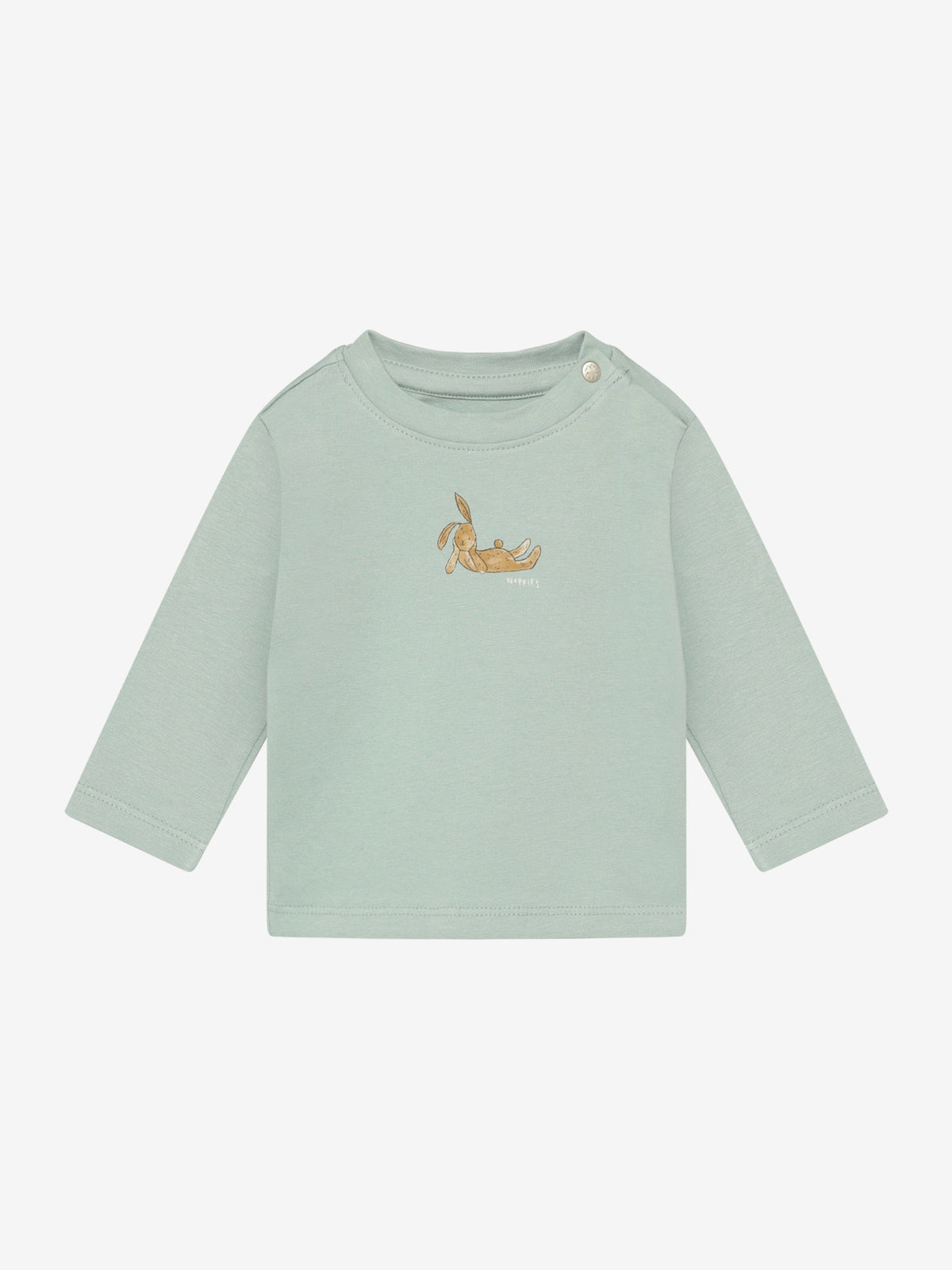 Noppies T-Shirt | Lange Mouw  | Jadelle | Mint Groen | Print