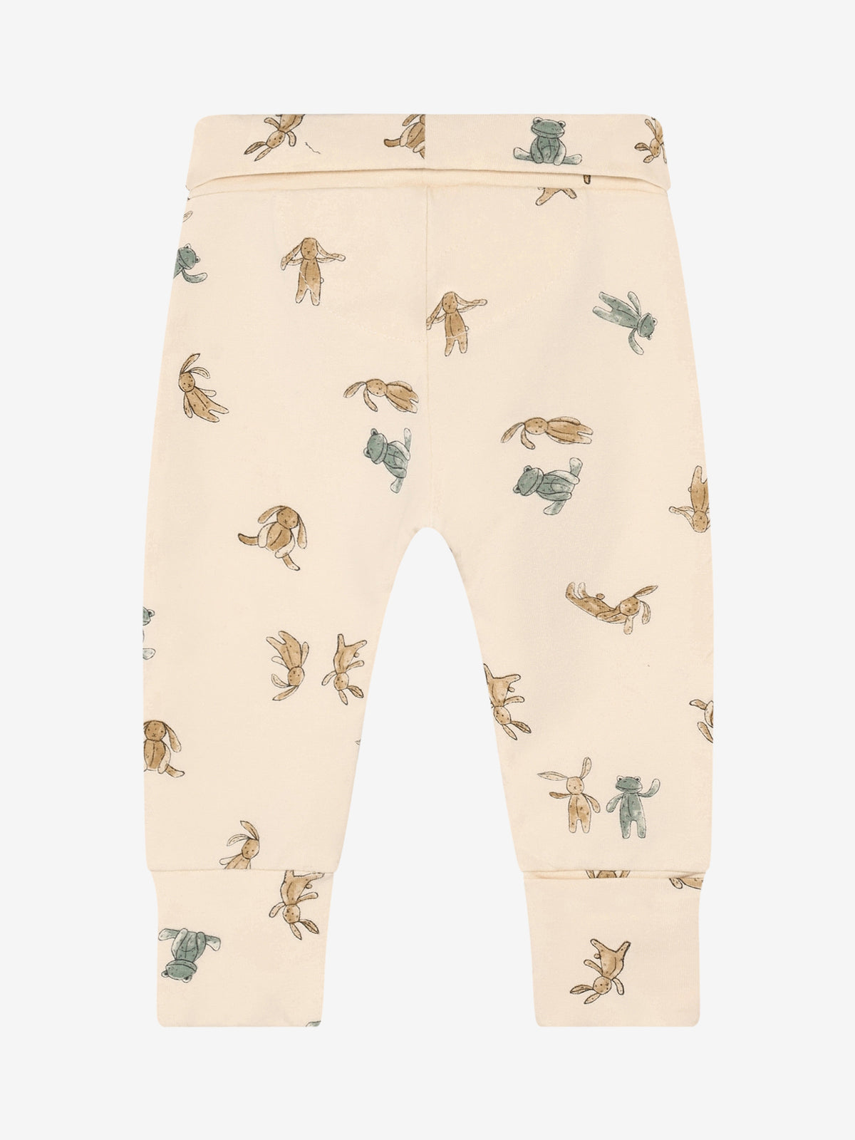 Noppies Slim Fit Broekje | AOP | Zacht Geel | Print