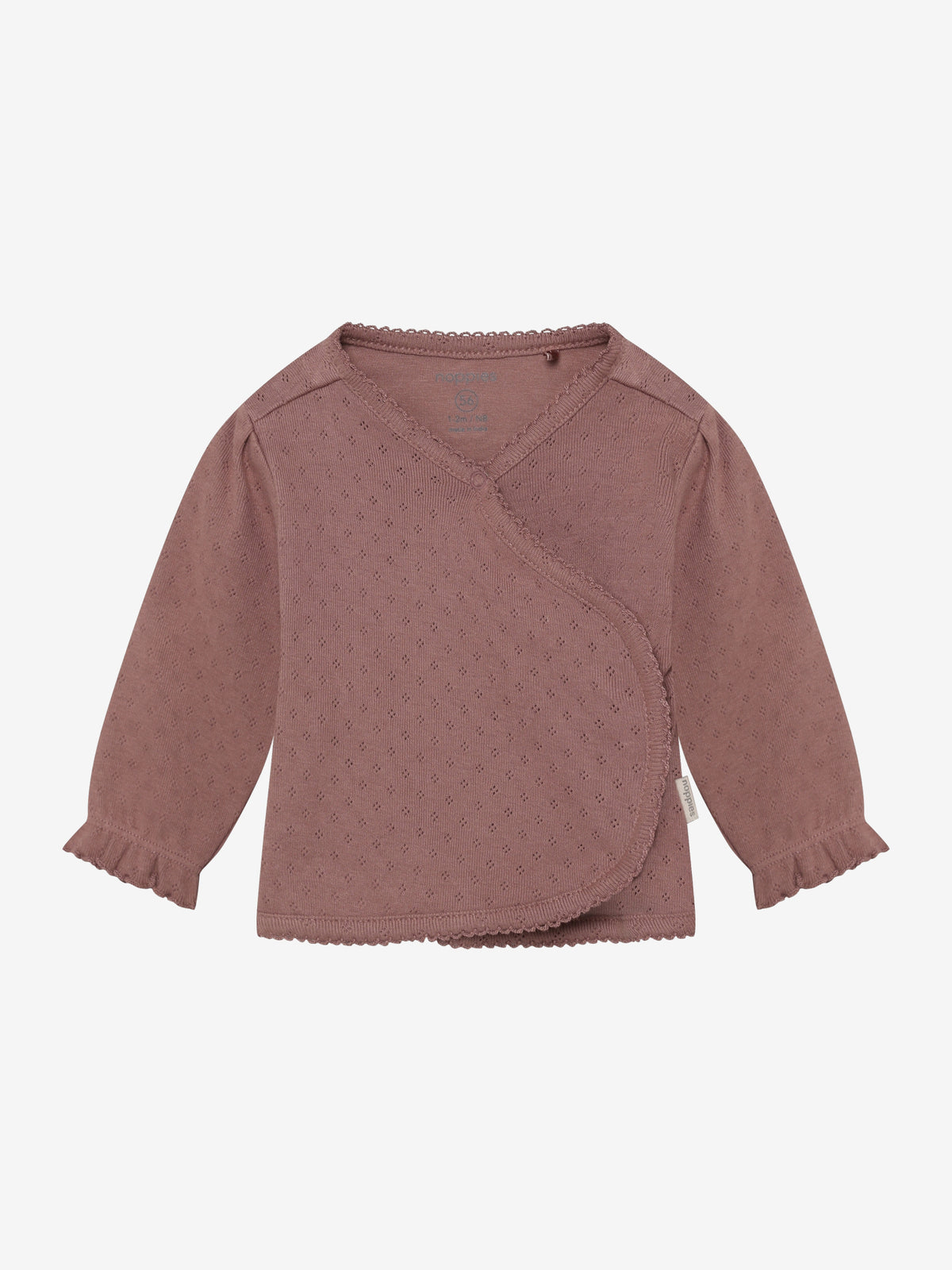 Noppies Overslag T-Shirt | Lange Mouwen  | Long Sleeve | Antler
