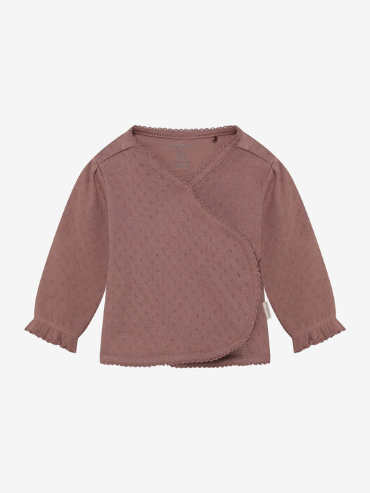 Noppies Overslag T-Shirt | Lange Mouwen  | Long Sleeve | Antler