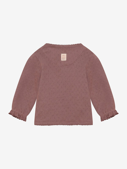Noppies Overslag T-Shirt | Lange Mouwen  | Long Sleeve | Antler
