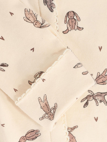 Noppies Babypakje | Boxpakje | Playsuit | Buttercream | Bunny