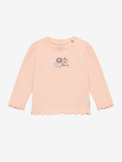 Noppies T-Shirt | Lange Mouw | Rose Dust