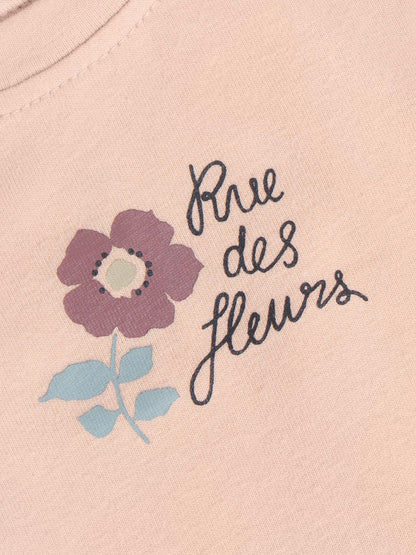 Noppies T-Shirt | Lange Mouw | Rose Dust