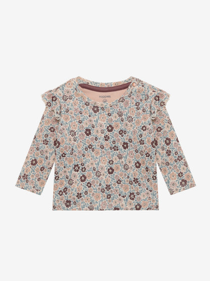 Noppies T-Shirt | Lange Mouw | Rose Dust | Gebloemd