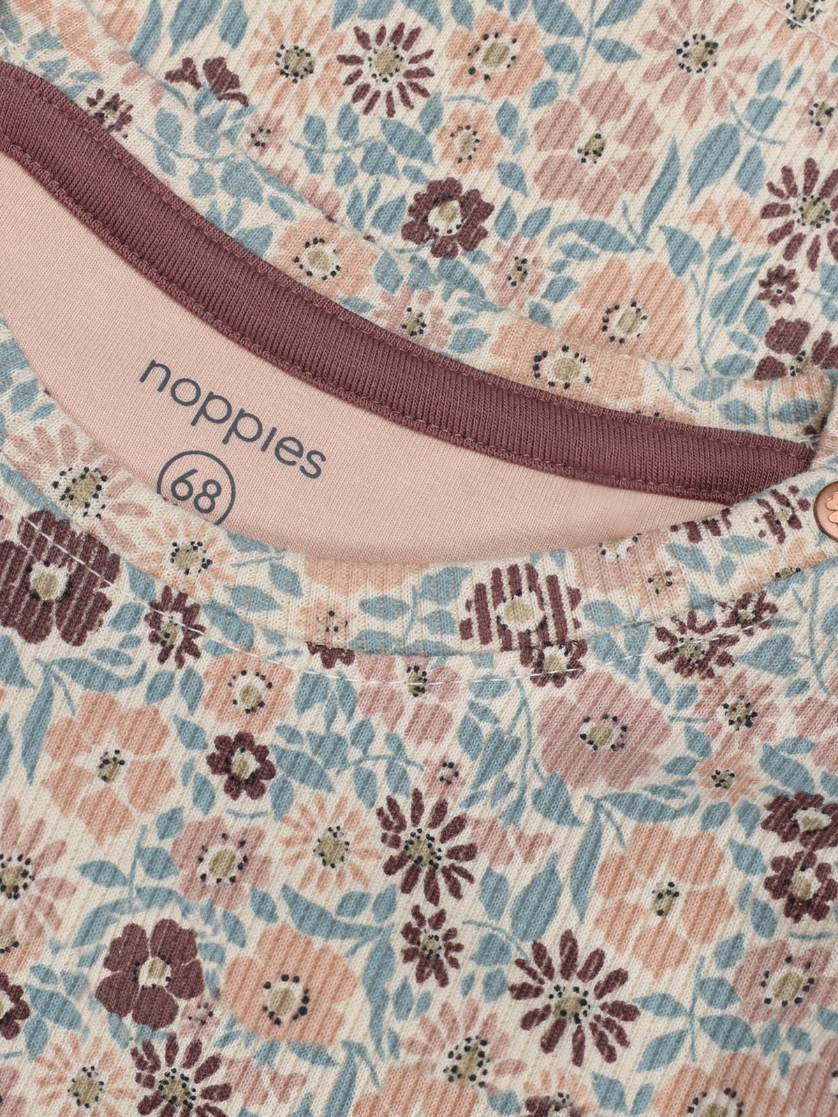 Noppies T-Shirt | Lange Mouw | Rose Dust | Gebloemd