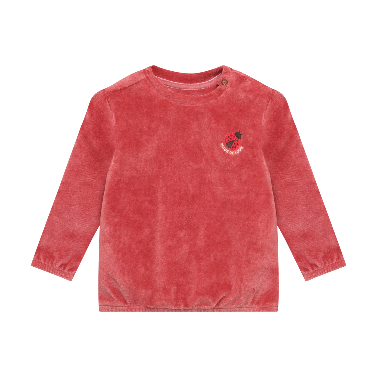 Noppies Sweater | Lange Mouw | Dusty Cedar | Velours