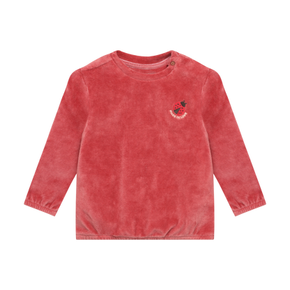 Noppies Sweater | Lange Mouw | Dusty Cedar | Velours