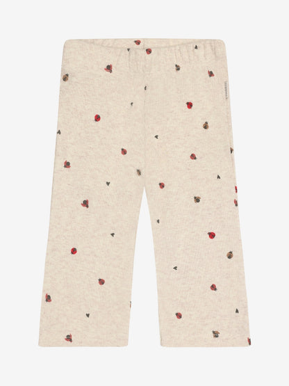 Noppies Broekje | Flared Legging | Sand Melange | Print
