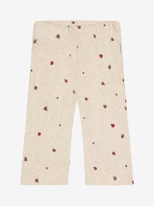 Noppies Broekje | Flared Legging | Sand Melange | Print