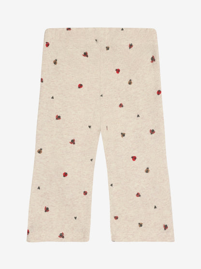 Noppies Broekje | Flared Legging | Sand Melange | Print