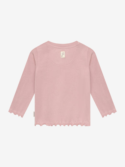 Noppies T-Shirt | Lange Mouw  |Adobe Rose