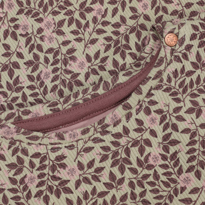 Noppies T-Shirt | Lange Mouw | Eucalyptus | Gebloemd