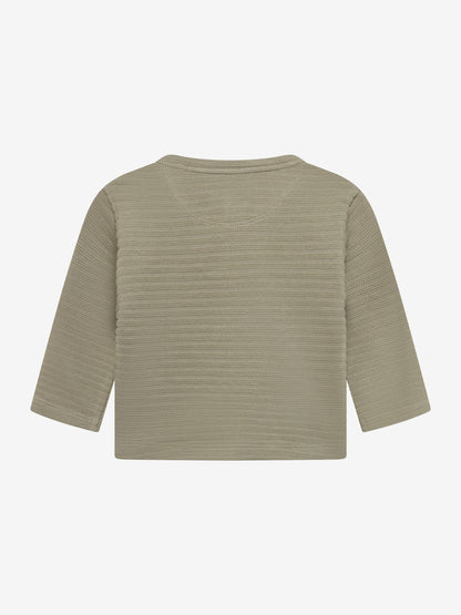 Noppies T-Shirt | Lange Mouw | Vetiver | Groen