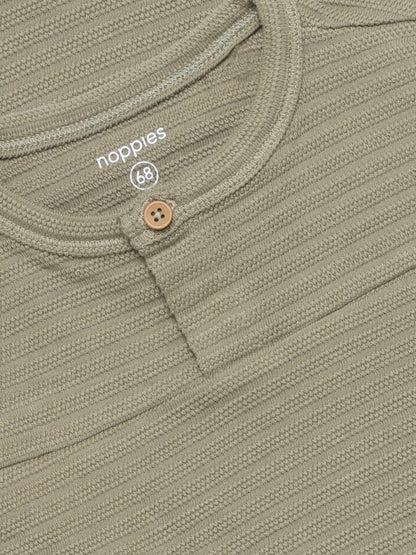 Noppies T-Shirt | Lange Mouw | Vetiver | Groen