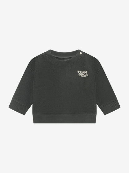 Noppies Sweater | Lange Mouw | Team Orca | Donkergroen