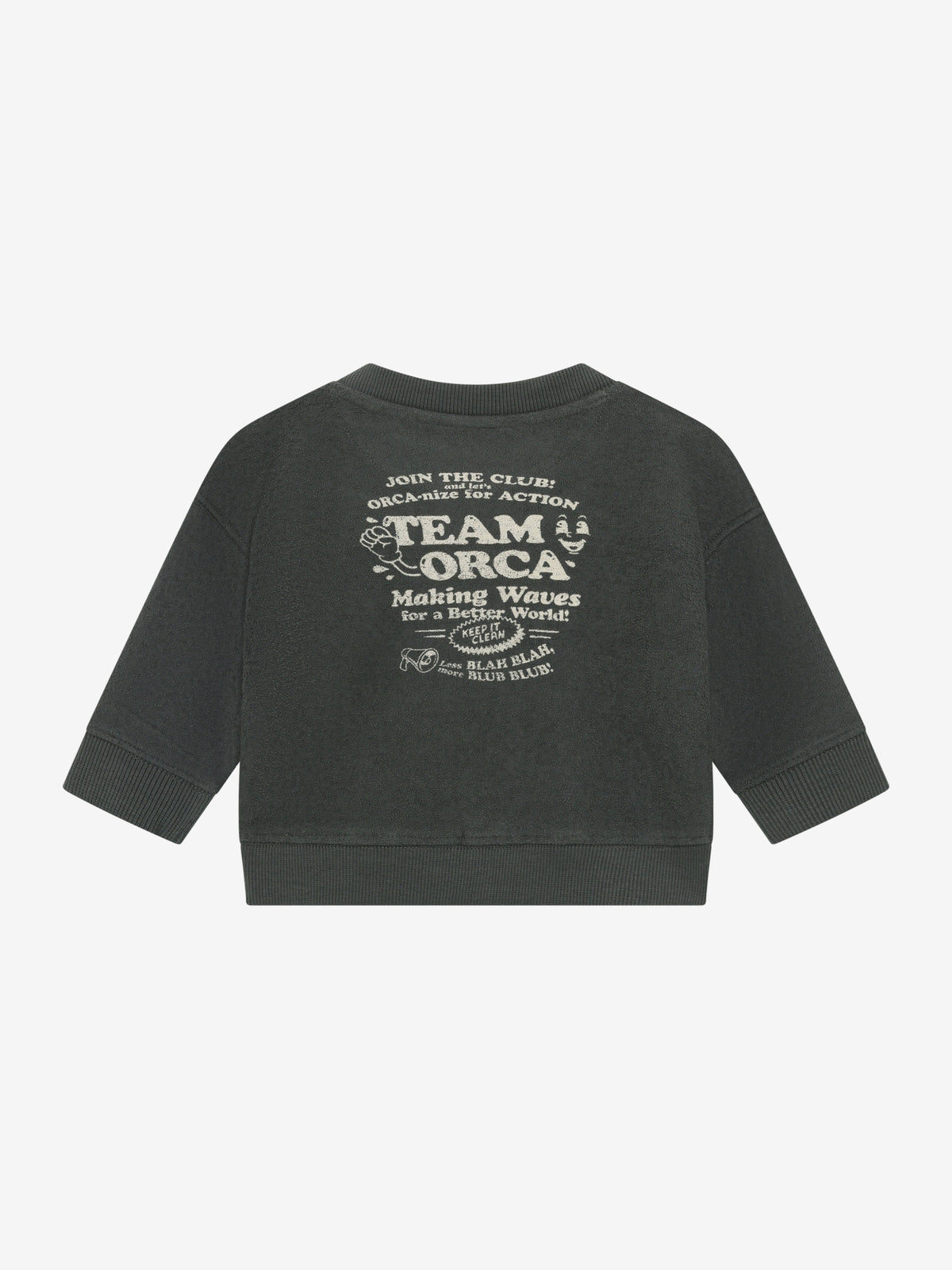 Noppies Sweater | Lange Mouw | Team Orca | Donkergroen