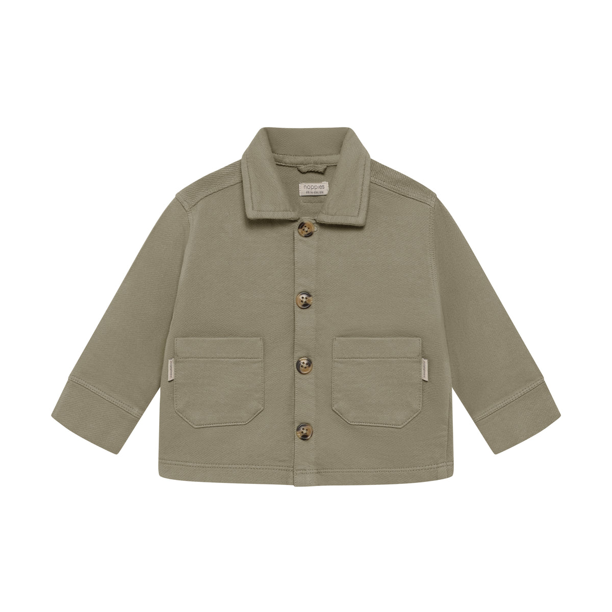 Noppies Vest | Vetiver | Lange Mouw | Cardigan | Groen