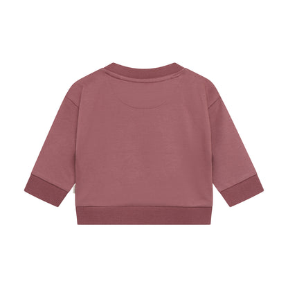 Noppies Sweater | Lange Mouw | Baked Cherry | Tiny But True