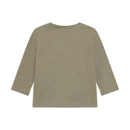 Noppies T-Shirt | Lange Mouw | Vetiver | Groen | Print