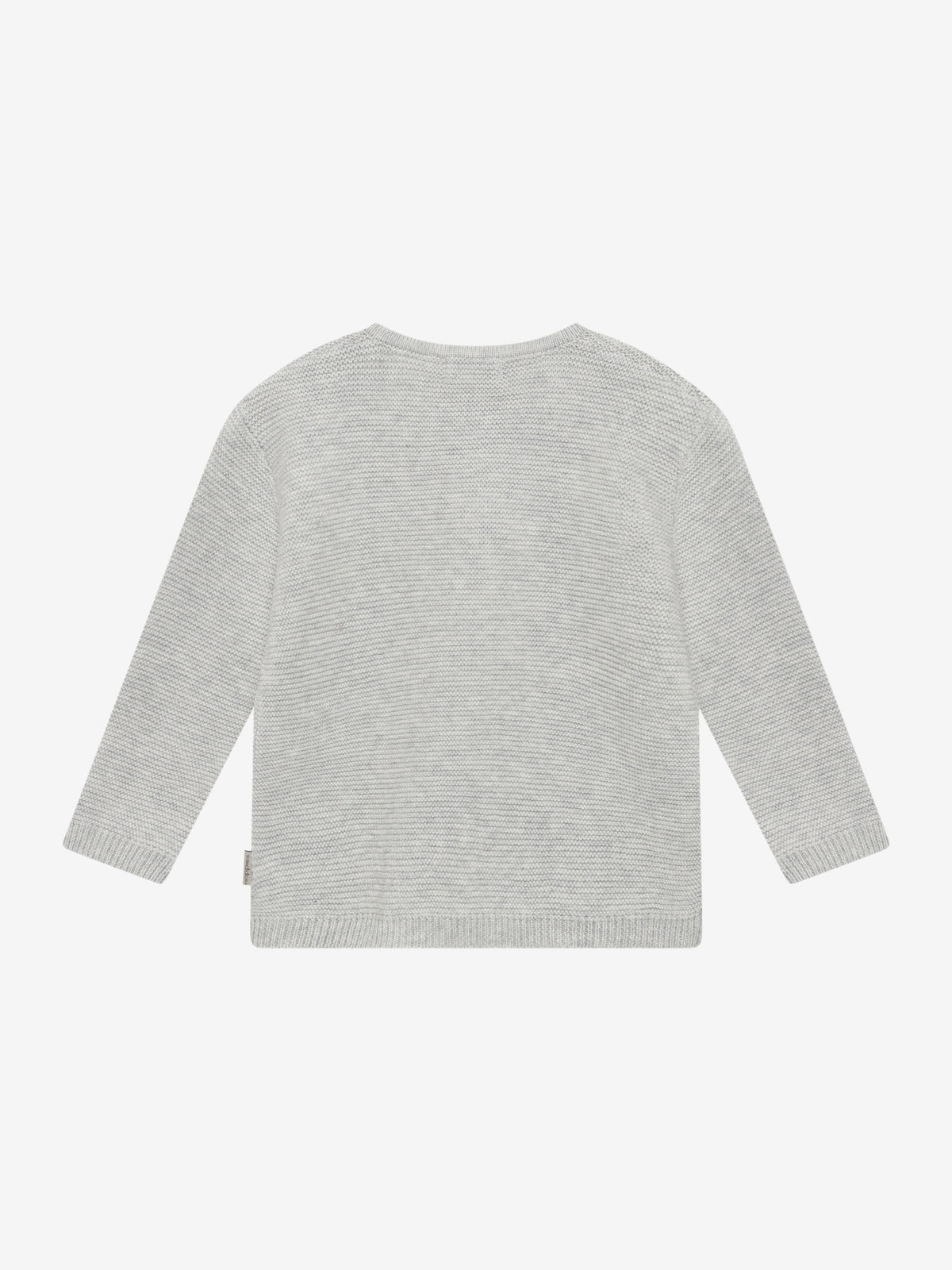 Noppies Sweater | Lange Mouw | Grey Melange | Licht Grijs | Gebreid