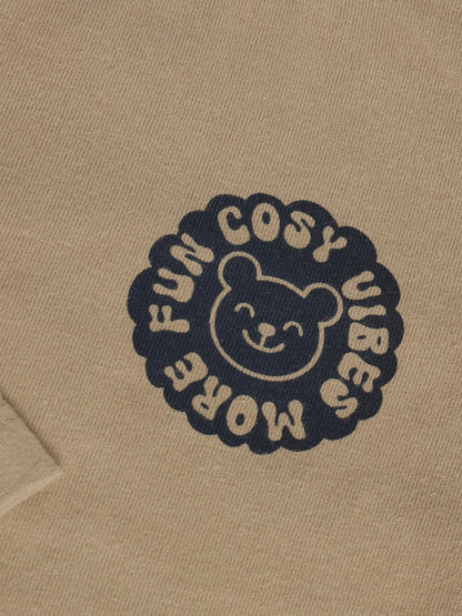 Noppies T-Shirt | Lange Mouw | Chinchilla | Beige