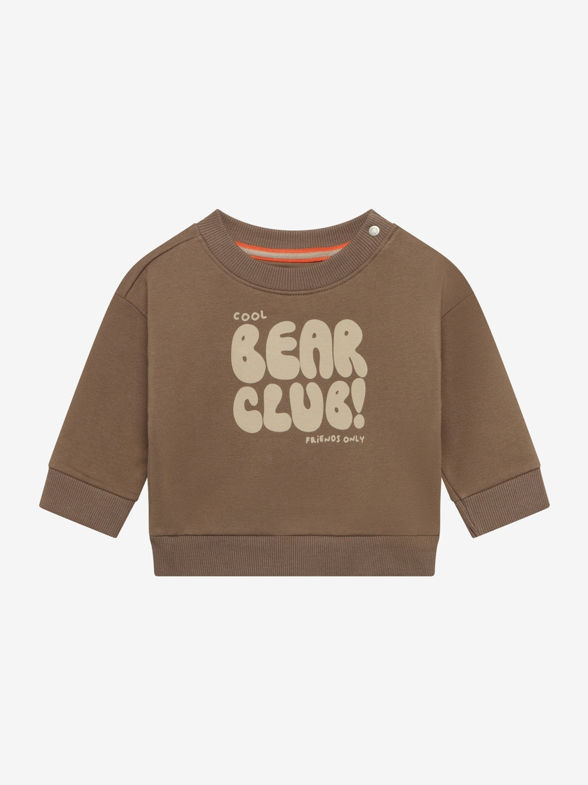 Noppies Sweater | Bruin  | Shitake | Print
