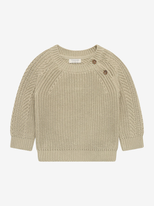 Noppies Pullover | Lange Mouw | Chinchilla  | Beige | Gebreid