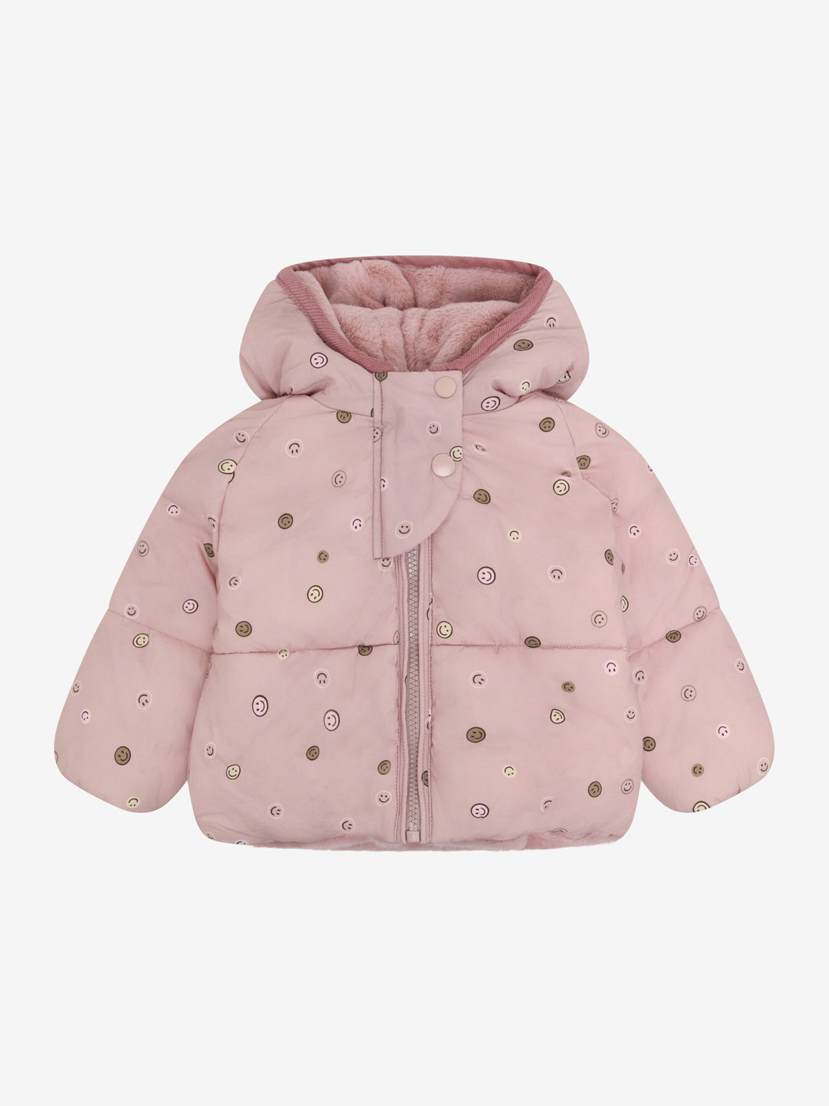 Noppies Jas | Reversible Jacket | Adobe Rose | Print | Imitatiebont | Outdoor