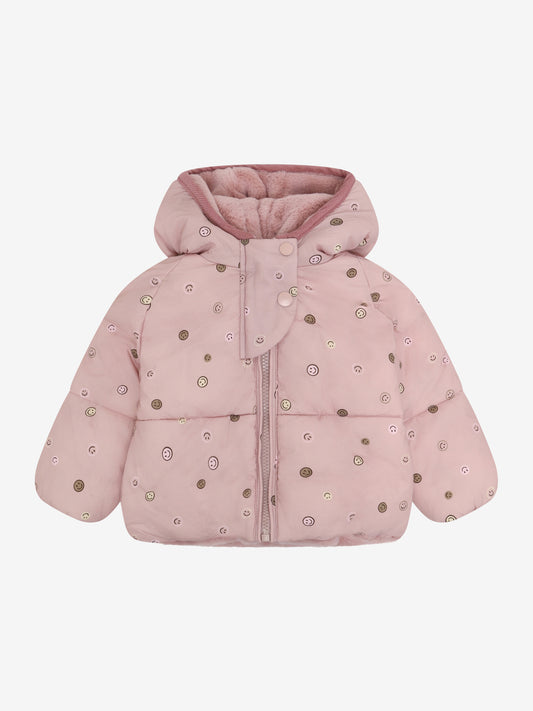 Noppies Jas | Reversible Jacket | Adobe Rose | Print | Imitatiebont | Outdoor