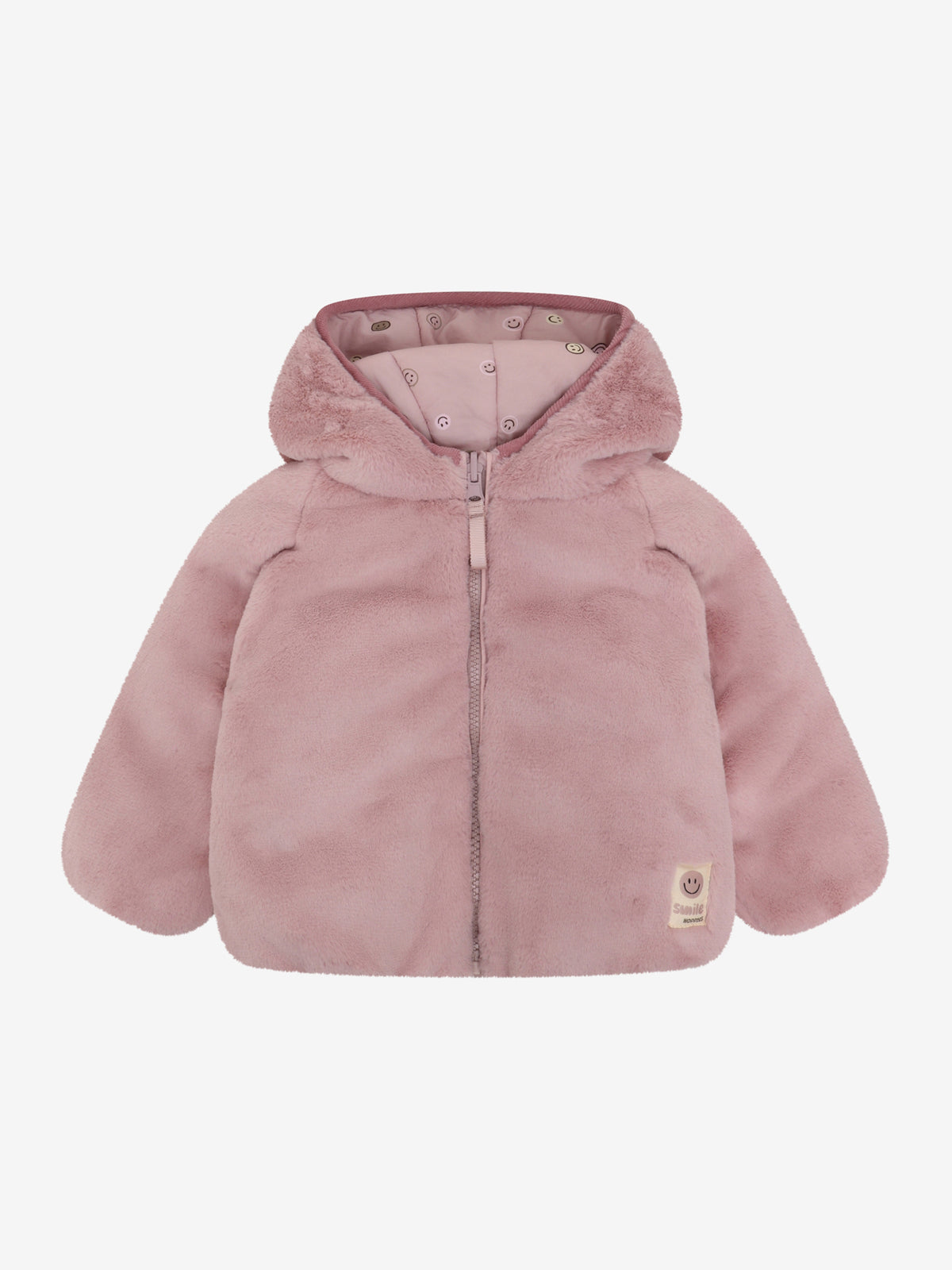 Noppies Jas | Reversible Jacket | Adobe Rose | Print | Imitatiebont | Outdoor