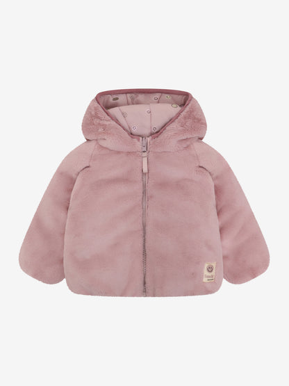 Noppies Jas | Reversible Jacket | Adobe Rose | Print | Imitatiebont | Outdoor