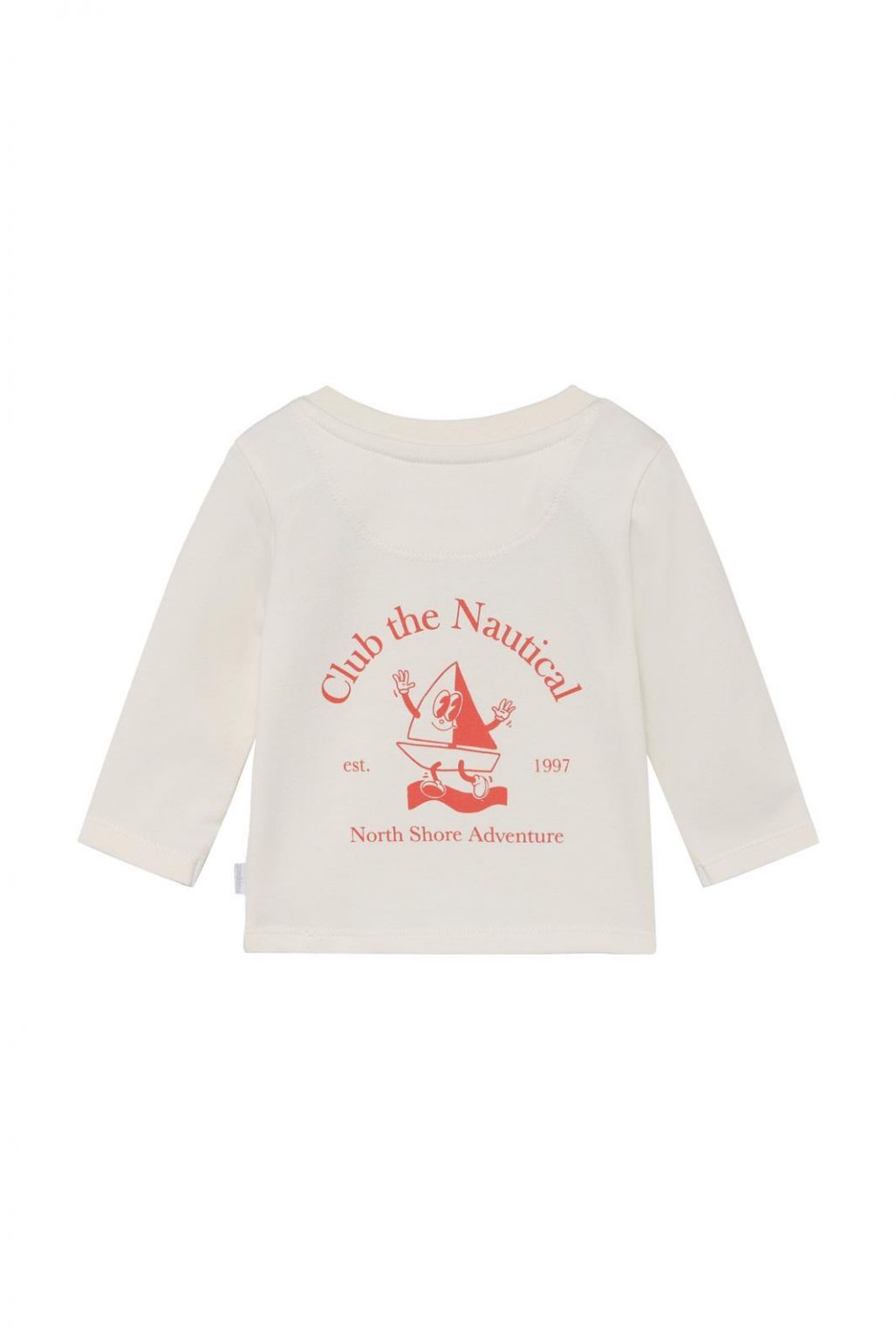 Noppies T-Shirt | Longsleeve | Backprint | Egret