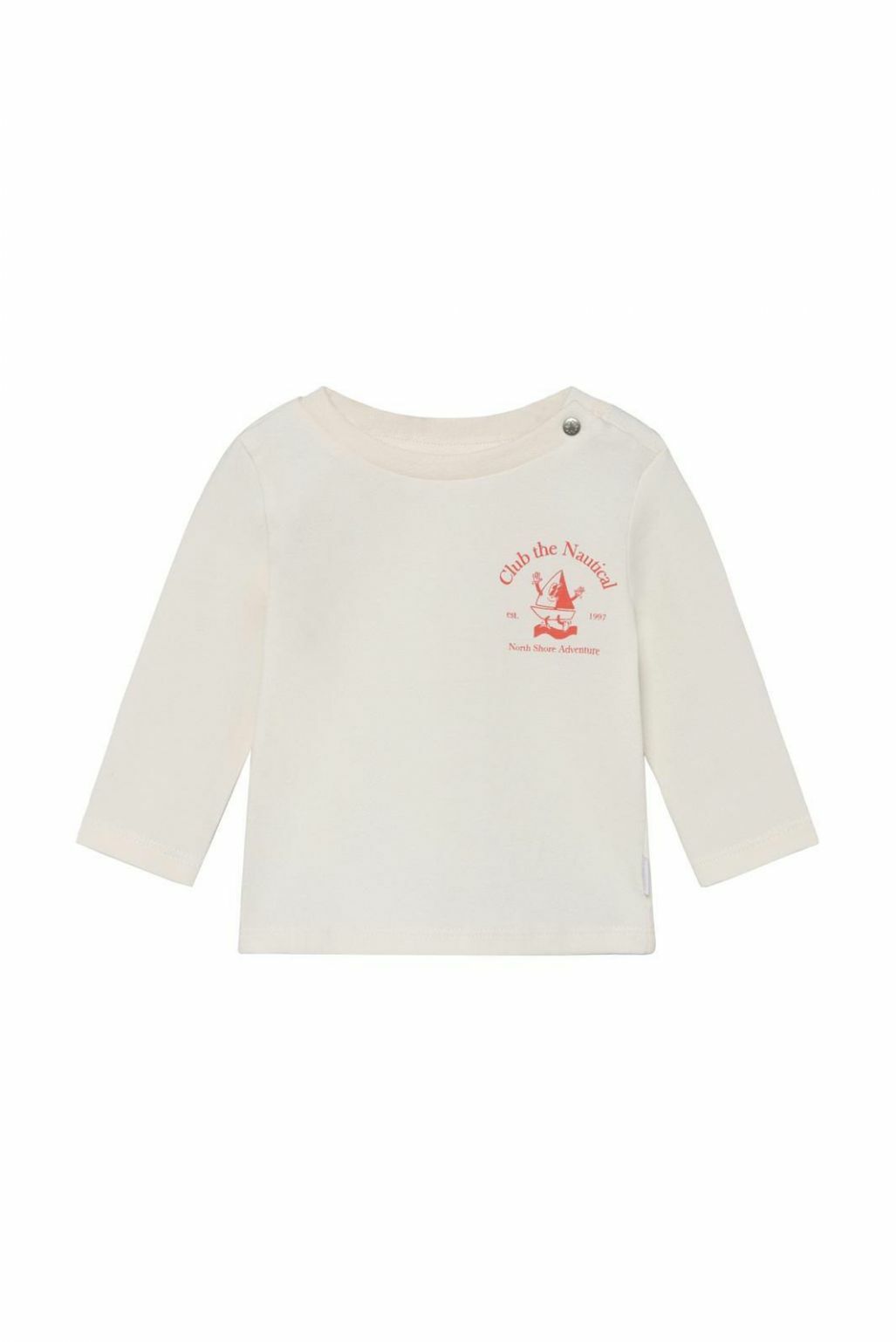 Noppies T-Shirt | Longsleeve | Backprint | Egret
