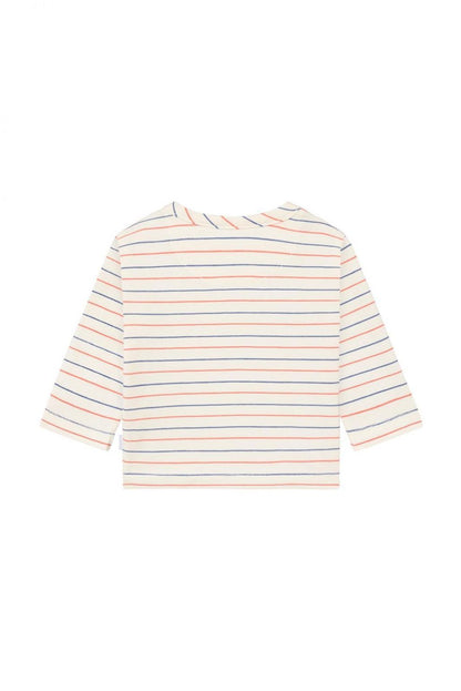 Noppies T-Shirt | Longsleeve stripe | Egret
