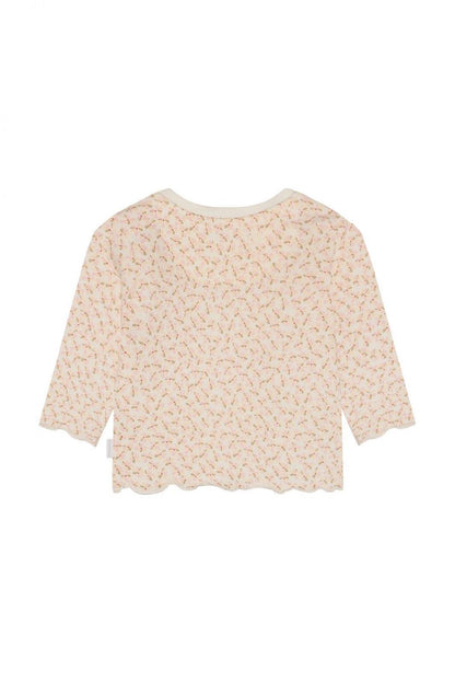 Noppies T-Shirt | Longsleeve | All Over Print | Egret