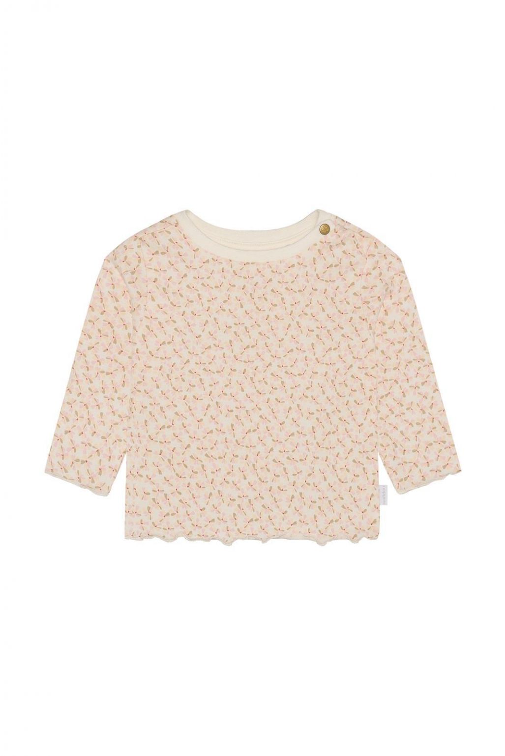 Noppies T-Shirt | Longsleeve | All Over Print | Egret