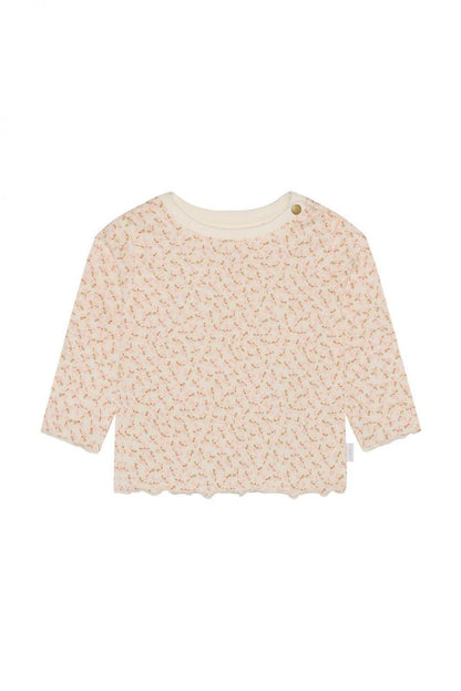 Noppies T-Shirt | Longsleeve | All Over Print | Egret