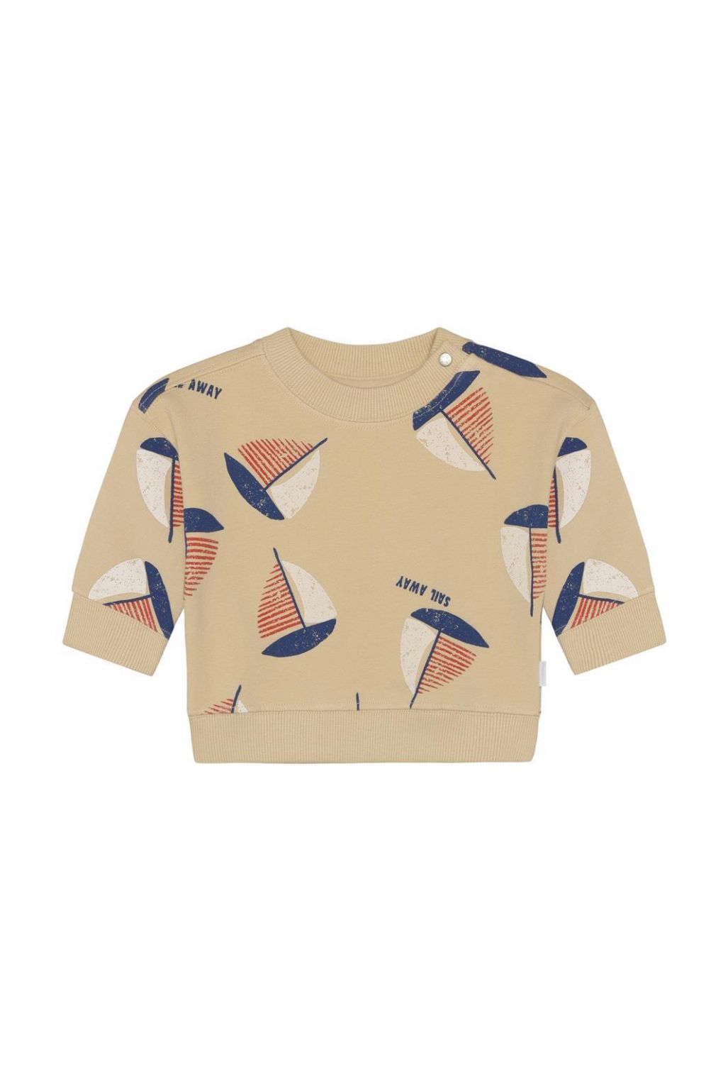 Noppies Sweater | All Over Print | Egret