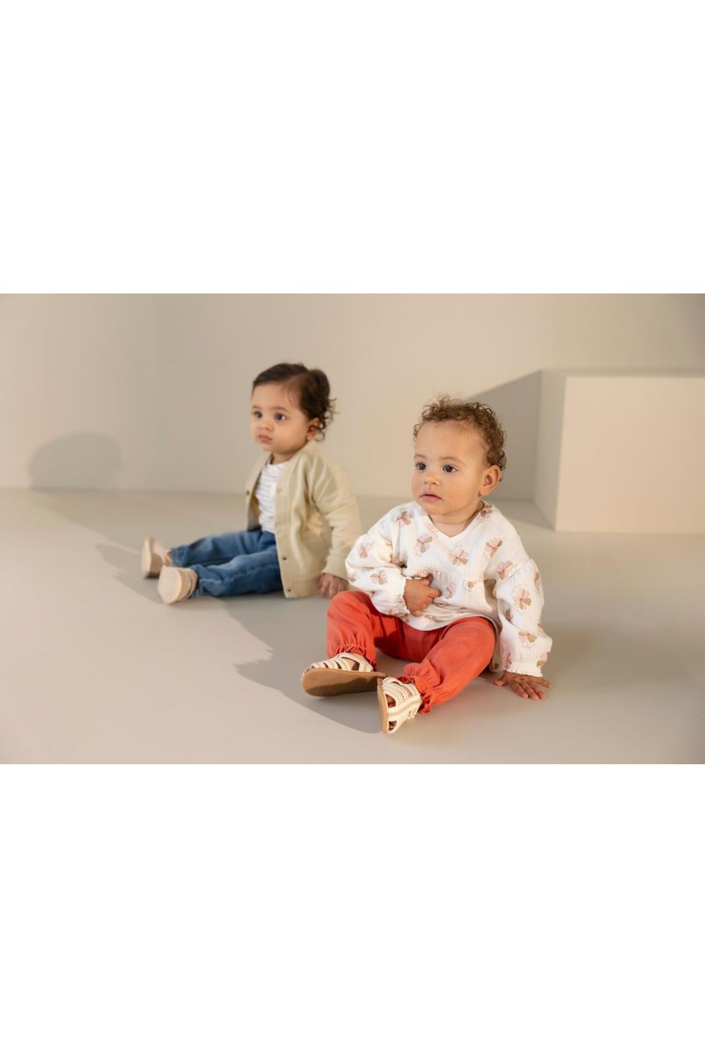 Noppies - Jurk all over print - Egret