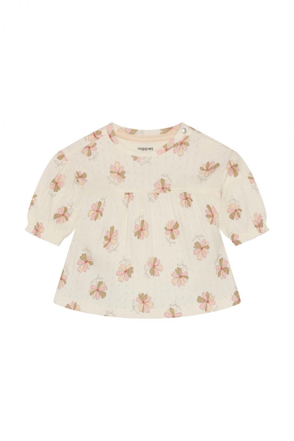 Noppies - Jurk all over print - Egret