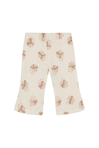 Noppies Legging | Flared | All Over Print | Egret